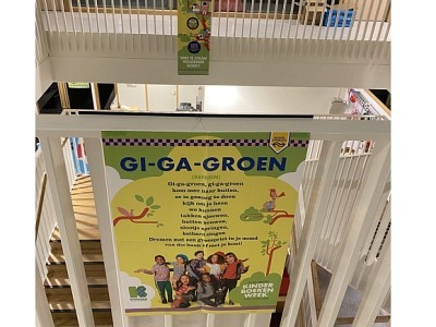 Gi-Ga-Groen Start Kinderboekenweek op de Grote Beer